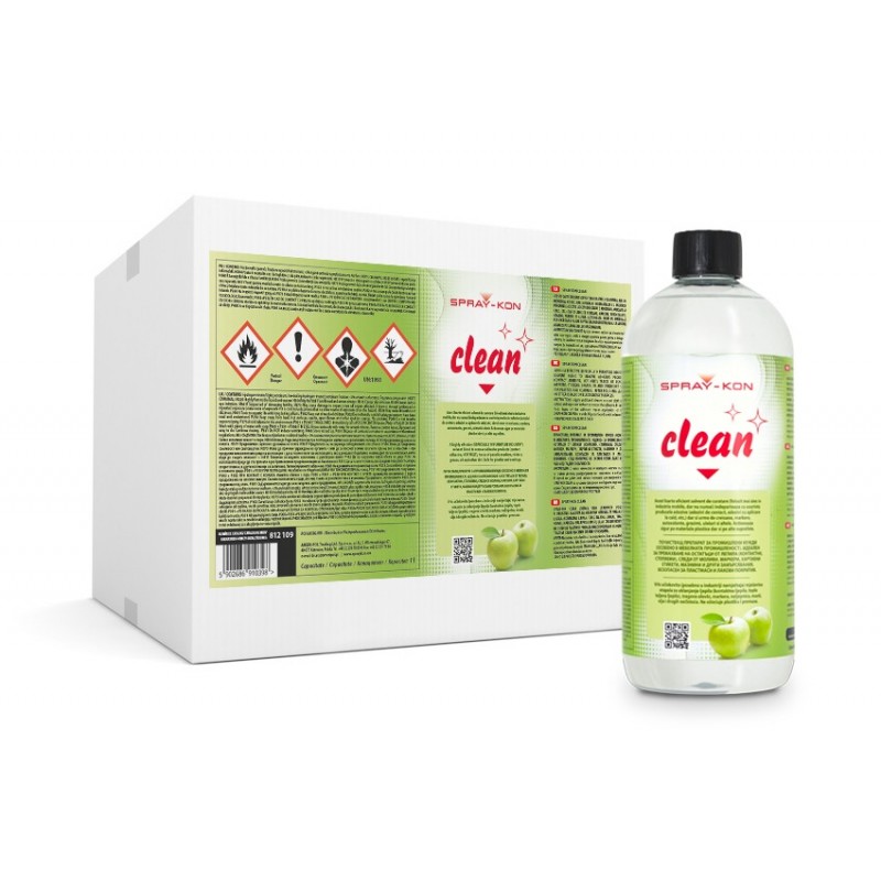 SPRAY-KON CLEAN-Бутилка 1000мл -1 кашон - 12 броя